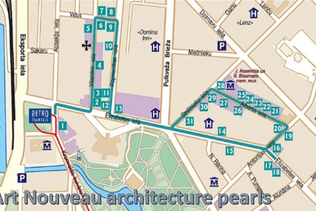 ריגה Spicy Studio In Art Nouveau District, Culture Trip מראה חיצוני תמונה